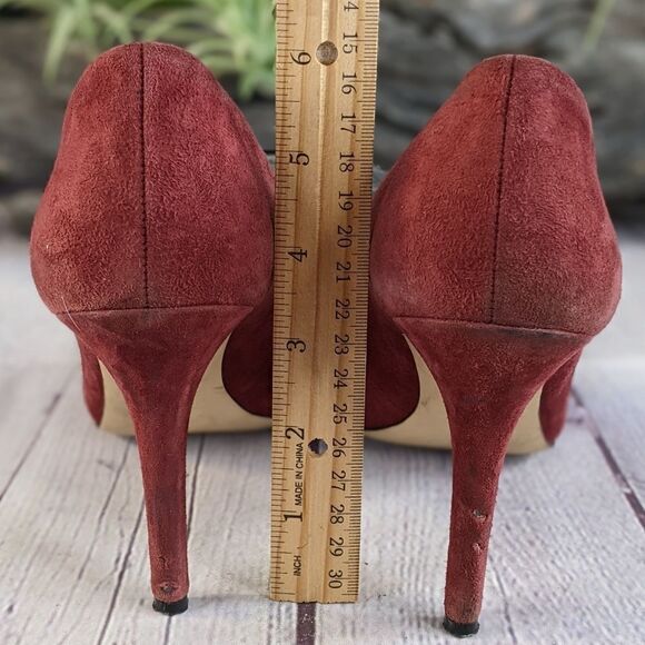 Michael Kors Vivienne Merlot Heels Pumps - Picture 6 of 10